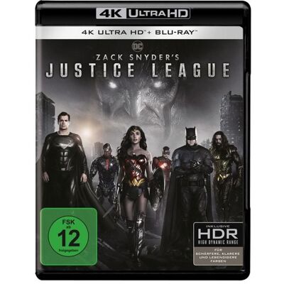 Warner Bros. (plaion Pictures) Zack Snyder's Justice League (2 4K Ultra HD) (+ 2 Blu-ray 2D) Warner Bros. (plaion Pictures) Zack Snyder's Justice League (2 4K Ultra HD) (+ 2 Blu-ray 2D)