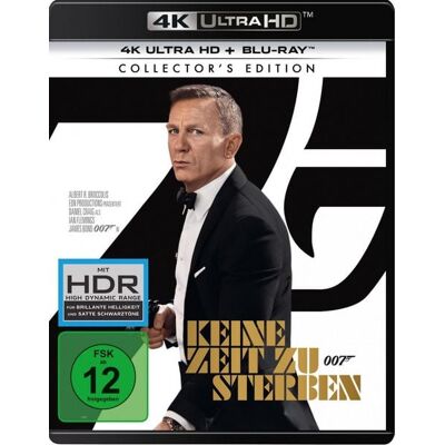 Mgm (plaion Pictures) James Bond 007: Keine Zeit zu sterben (4K Ultra HD) (+ Blu-ray 2D) Mgm (plaion Pictures) James Bond 007: Keine Zeit zu sterben (4K Ultra HD) (+ Blu-ray 2D)