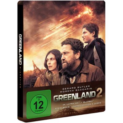 LEONINE Distribution Greenland 2 - LImited Edition - Steelbook (4K Ultra HD) (+ Blu-ray) LEONINE Distribution Greenland 2 - LImited Edition - Steelbook (4K Ultra HD) (+ Blu-ray)