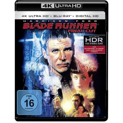 Warner Bros. (plaion Pictures) Blade Runner - Final Cut (4K Ultra HD) (+ Blu-ray) Warner Bros. (plaion Pictures) Blade Runner - Final Cut (4K Ultra HD) (+ Blu-ray)