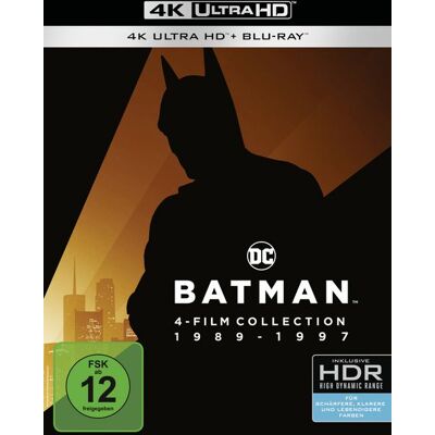 Warner Bros. (plaion Pictures) Batman 1-4 - 4K Collection (4K Ultra HD + Blu-rays) (8 Discs) Warner Bros. (plaion Pictures) Batman 1-4 - 4K Collection (4K Ultra HD + Blu-rays) (8 Discs)
