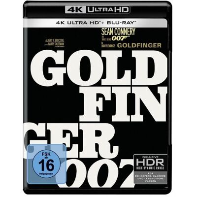 Mgm (plaion Pictures) James Bond - Goldfinger (4K Ultra HD) + (Blu-ray) Mgm (plaion Pictures) James Bond - Goldfinger (4K Ultra HD) + (Blu-ray)