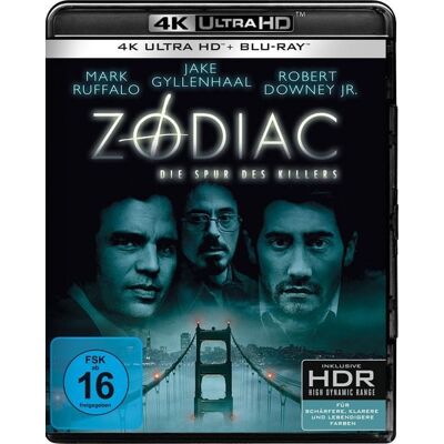 Warner Bros. (plaion Pictures) Zodiac – Die Spur des Killers (4K-UHD+Blu-ray) Warner Bros. (plaion Pictures) Zodiac – Die Spur des Killers (4K-UHD+Blu-ray)