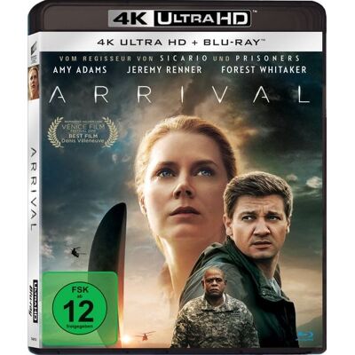 Sony Pictures Entertainment (PLAION PICTURES) Arrival (4K Ultra HD) (+ Blu-ray 2D) Sony Pictures Entertainment (PLAION PICTURES) Arrival (4K Ultra HD) (+ Blu-ray 2D)