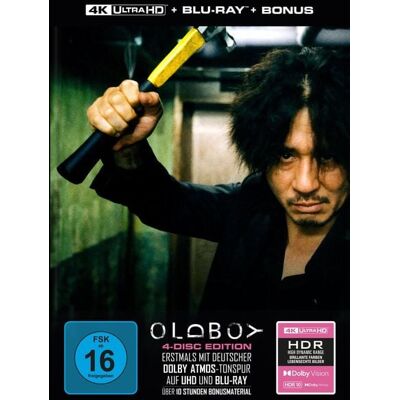 Capelight Pictures Oldboy - 4-Disc Limited Collector's Edition im Mediabook (4K Ultra HD + Blu-ray + 2 x Bonus-Blu-ray) Capelight Pictures Oldboy - 4-Disc Limited Collector's Edition im Mediabook (4K Ultra HD + Blu-ray + 2 x Bonus-Blu-ray)