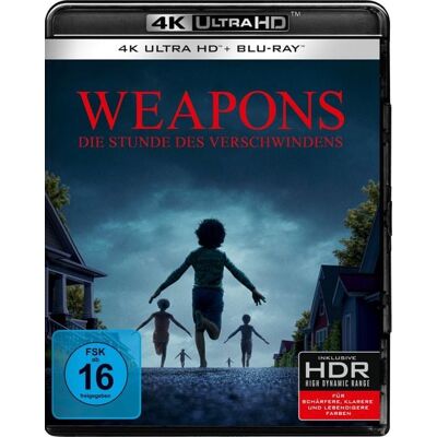 Warner Bros. (plaion Pictures) Weapons - Die Stunde des Verschwindens (4K Ultra HD+Blu-ray) Warner Bros. (plaion Pictures) Weapons - Die Stunde des Verschwindens (4K Ultra HD+Blu-ray)