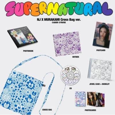 Universal Music Vertrieb - A Division of Universal Music GmbH Supernatural NJ X Murakami (Cross Bag ver.) Universal Music Vertrieb - A Division of Universal Music GmbH Supernatural NJ X Murakami (Cross Bag ver.)
