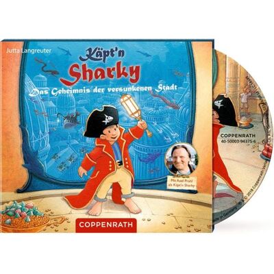 Coppenrath CD: Käpt'n Sharky - Das Geheimnis der versunkenen Stadt Coppenrath CD: Käpt'n Sharky - Das Geheimnis der versunkenen Stadt