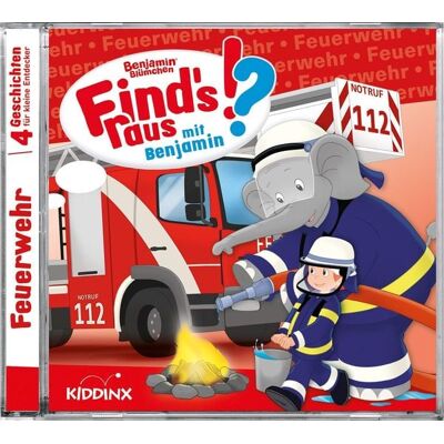 Kiddinx Media Find's raus mit Benjamin:Feuerwehr Kiddinx Media Find's raus mit Benjamin:Feuerwehr