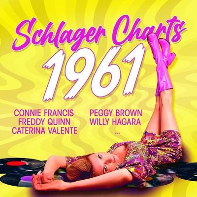 ZYX MUSIC Schlager Charts: 1961, 1 Schallplatte ZYX MUSIC Schlager Charts: 1961, 1 Schallplatte