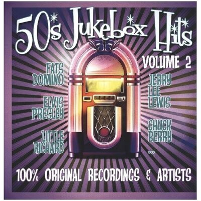 ZYX MUSIC 50s Jukebox Hits Vol.2, 1 Schallplatte ZYX MUSIC 50s Jukebox Hits Vol.2, 1 Schallplatte