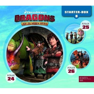 Edel Music & Entertainment CD / DVD Dragons-Starter-Box(8)-Hörspiele Edel Music & Entertainment CD / DVD Dragons-Starter-Box(8)-Hörspiele