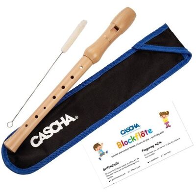 Hage Musikverlag Wooden Recorder Maple - German fingering Hage Musikverlag Wooden Recorder Maple - German fingering