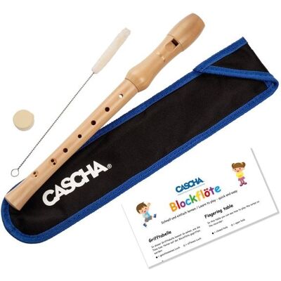 Hage Musikverlag Wooden Recorder Maple - Baroque fingering Hage Musikverlag Wooden Recorder Maple - Baroque fingering
