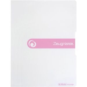 Herlitz Zeugnismappe A4 weiß Herlitz Zeugnismappe A4 weiß
