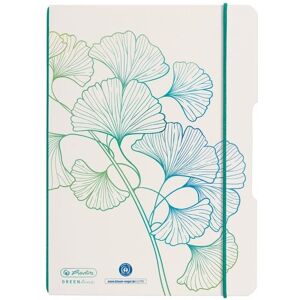 Herlitz Notizheft A5 punktiert GREENline Ginkgo Herlitz Notizheft A5 punktiert GREENline Ginkgo