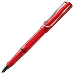 LAMY Tintenroller safari roll-ink mit T10 Tintenpatrone, red/rot LAMY Tintenroller safari roll-ink mit T10 Tintenpatrone, red/rot