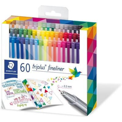 STAEDTLER Fineliner triplus 60er Set STAEDTLER Fineliner triplus 60er Set