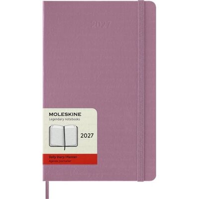 Moleskine 12 Monate Tageskalender 2027, Large/A5, 1 Tag = 1 Seite, fester Einband, Majestätisches Pink Moleskine 12 Monate Tageskalender 2027, Large/A5, 1 Tag = 1 Seite, fester Einband, Majestätisches Pink