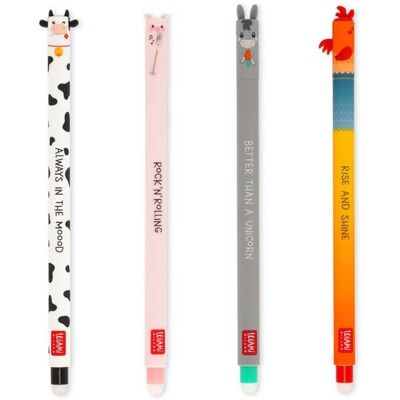 Legami löschbarer Gelstift - Farm Sweet Farm - Set of 4 Legami löschbarer Gelstift - Farm Sweet Farm - Set of 4
