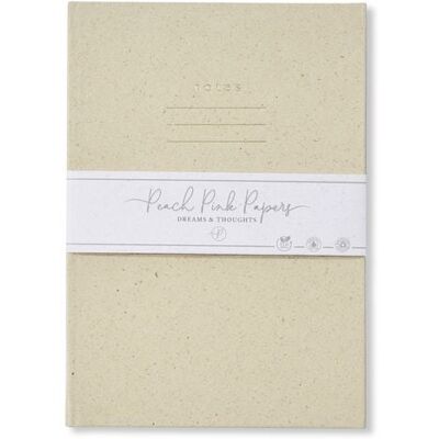 Thalia Recycled Paper Notizbuch, gras, 14x20cm, 96 Seiten, liniert Thalia Recycled Paper Notizbuch, gras, 14x20cm, 96 Seiten, liniert
