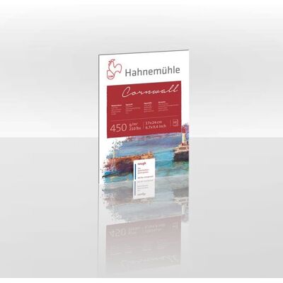 Hahnemühle Papier Cornwall, 17 x 24 cm, 450 g/m² Hahnemühle Papier Cornwall, 17 x 24 cm, 450 g/m²