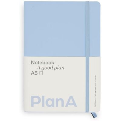 Thalia Notizbuch A5 Hardcover French Blue Blanko, 240 Seiten Thalia Notizbuch A5 Hardcover French Blue Blanko, 240 Seiten