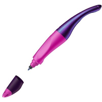 STABILO Tintenroller Rechtshänder - EASYoriginal Holograph magenta - Einzelstift - blau (löschbar) inklusi STABILO Tintenroller Rechtshänder - EASYoriginal Holograph magenta - Einzelstift - blau (löschbar) inklusi