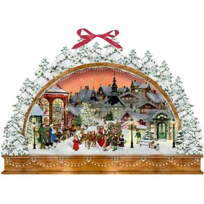 Coppenrath Wand-Adventskalender – Nostalgischer Lichterbogen Coppenrath Wand-Adventskalender – Nostalgischer Lichterbogen