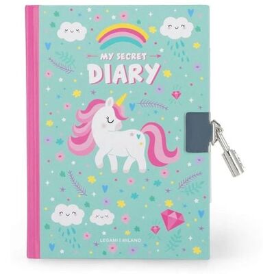 Legami Geheimes Tagebuch mit Vorhängeschloss - My Secret Diary - Einhorn Legami Geheimes Tagebuch mit Vorhängeschloss - My Secret Diary - Einhorn