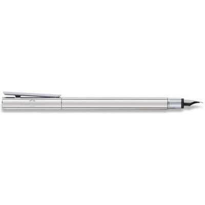 Faber-Castell Füller NEO Slim Edelstahl, glänzend, M Faber-Castell Füller NEO Slim Edelstahl, glänzend, M
