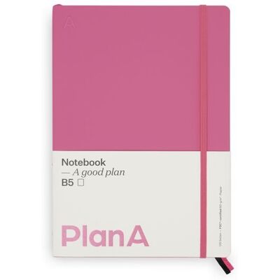 Thalia Notizbuch B5 Softcover Candy Pink Blanko, 128 Seiten Thalia Notizbuch B5 Softcover Candy Pink Blanko, 128 Seiten