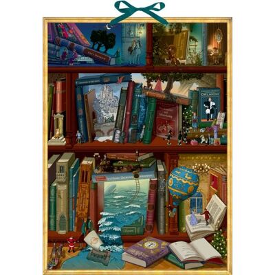 Coppenrath Verlag GmbH & Co. KG Magie der Bücher, Wand-Adventskalender Coppenrath Verlag GmbH & Co. KG Magie der Bücher, Wand-Adventskalender