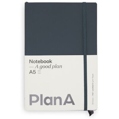 Thalia Notizbuch A5 Softcover Cool Coal Liniert, 128 Seiten Thalia Notizbuch A5 Softcover Cool Coal Liniert, 128 Seiten