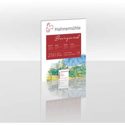 Hahnemühle Papier Burgund, 24 x 32 cm, 250 g/m² Hahnemühle Papier Burgund, 24 x 32 cm, 250 g/m²