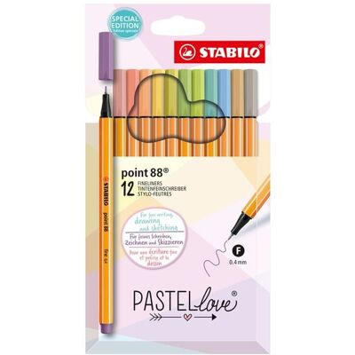 STABILO Point 88 Fineliner - 12 Stück STABILO Point 88 Fineliner - 12 Stück