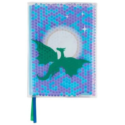 Thalia Liniertes Notizbuch mit Wasserperlen, Drache Thalia Liniertes Notizbuch mit Wasserperlen, Drache