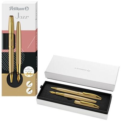 Pelikan Füller & Kugelschreiber Jazz Noble Elegance K/P36 Gold Pelikan Füller & Kugelschreiber Jazz Noble Elegance K/P36 Gold