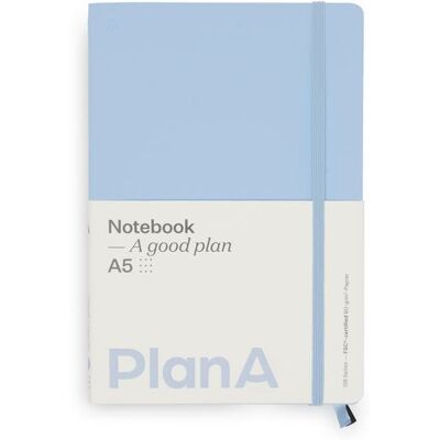 Thalia Notizbuch A5 Softcover French Blue Punktiert, 128 Seiten Thalia Notizbuch A5 Softcover French Blue Punktiert, 128 Seiten