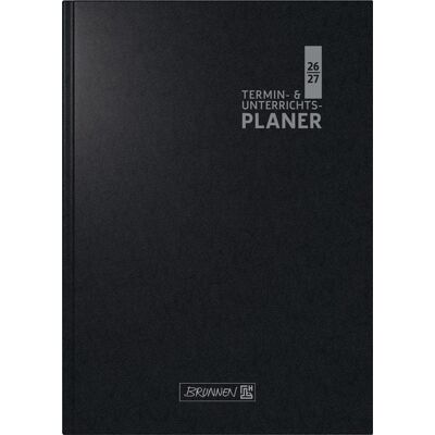 Baier & Schneider Termin- & Unterrichtsplaner 2026/2027 A5, Kunststoff, schwarz Baier & Schneider Termin- & Unterrichtsplaner 2026/2027 A5, Kunststoff, schwarz
