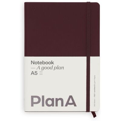 Thalia Notizbuch A5 Hardcover Cozy Fig Liniert, 240 Seiten Thalia Notizbuch A5 Hardcover Cozy Fig Liniert, 240 Seiten