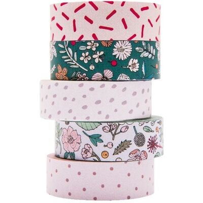 RICO-Design tap Tape Set Hygge, Flowers RICO-Design tap Tape Set Hygge, Flowers
