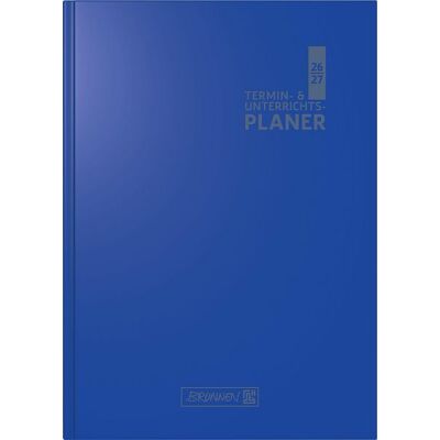 Baier & Schneider Termin- & Unterrichtsplaner 2026/2027 A5, Kunststoff, blau Baier & Schneider Termin- & Unterrichtsplaner 2026/2027 A5, Kunststoff, blau