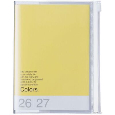 Mark's Europe MARK'S 2026/27 Diary A6 Colors // Yellow Mark's Europe MARK'S 2026/27 Diary A6 Colors // Yellow
