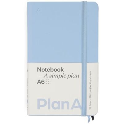 Thalia Notizbuch A6 Hardcover French Blue Punktiert, 192 Seiten Thalia Notizbuch A6 Hardcover French Blue Punktiert, 192 Seiten