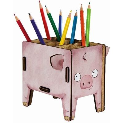 Werkhaus Stiftebox Vierbeiner Schwein Werkhaus Stiftebox Vierbeiner Schwein