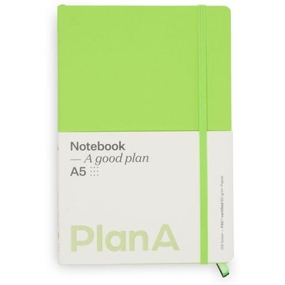 Thalia Notizbuch A5 Softcover Kiwi Green Punktiert, 128 Seiten Thalia Notizbuch A5 Softcover Kiwi Green Punktiert, 128 Seiten