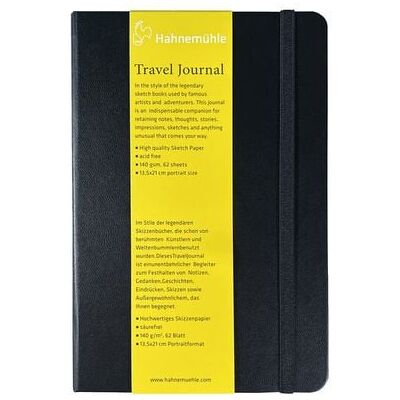 Hahnemühle Papier Travel Journal, 13,5 x 21 cm Hochformat, 140 g/m² Hahnemühle Papier Travel Journal, 13,5 x 21 cm Hochformat, 140 g/m²