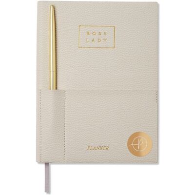 Thalia "Notizbuch ""Lady Boss"" Taupe" Thalia "Notizbuch ""Lady Boss"" Taupe"