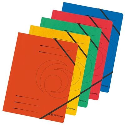 Herlitz Eckspanner Quality A4 farbig 5er Set Herlitz Eckspanner Quality A4 farbig 5er Set